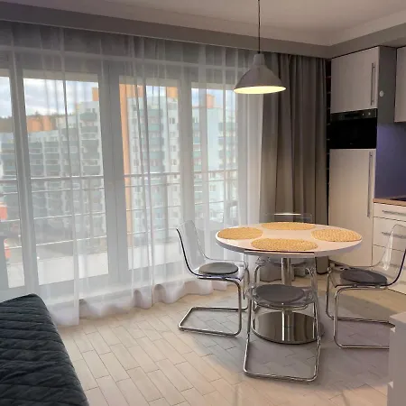 公寓 Promenada Gwiazd 28 Apartament Perla Z Parkingiem 米兹多洛杰